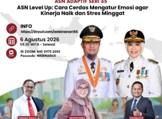 BPSDM Sulsel Perkuat Kompetensi Regulasi Emosi ASN Melalui Webinar ASN Adaptif