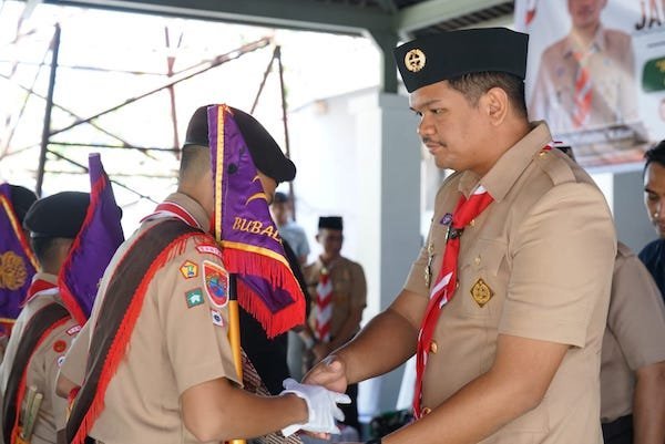 Bupati Bantaeng Lepas Kontingen Pramuka Kwarcab Bantaeng Menuju Jambore Nasional