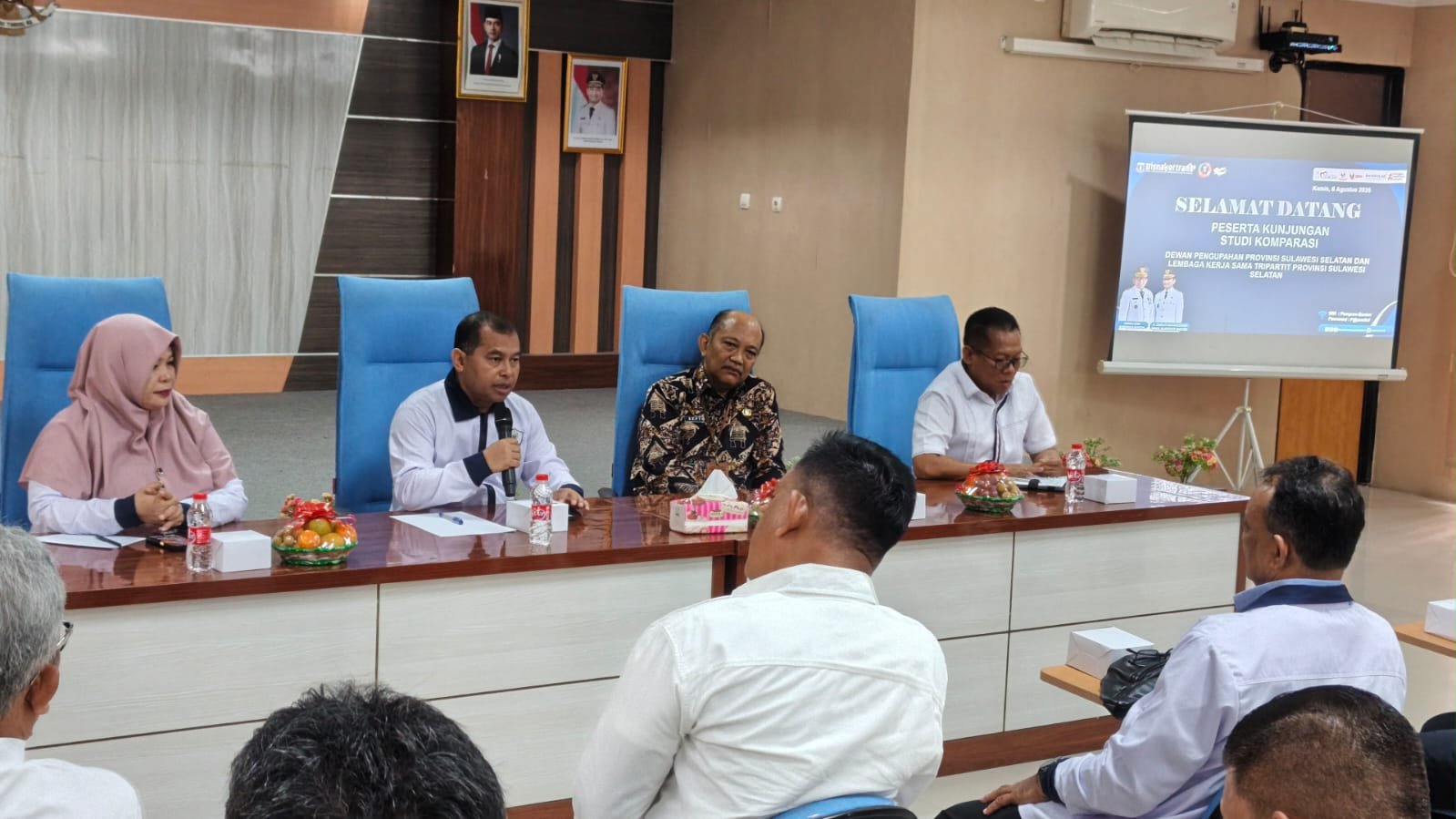 Dewan Pengupahan Sulsel Pelajari Praktik Hubungan Industrial di Banten