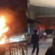 Mall Nipah Makassar Terbakar, Pengunjung Berhamburan Keluar
