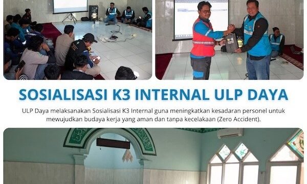 PLN ULP Daya Perkuat Budaya K3 Internal untuk Tekan Risiko Kerja