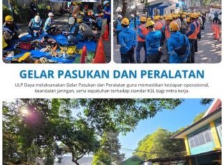 Sambut Kemerdekaan, PLN ULP Daya Gelar Pasukan Amankan Keandalan Listrik