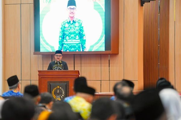 Sekda Jufri Rahman Buka Seminar Nasional MTQ VIII Korpri, Bahas Pemanfaatan AI