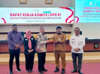 Komite I DPD RI dan Pemprov Sulsel Bahas Penguatan Pembangunan dan Pemberdayaan Desa