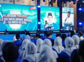 Andi Sudirman Hadiri Pelantikan Pengurus PAN Se-Sulsel Apresiasi Dukungan MYP