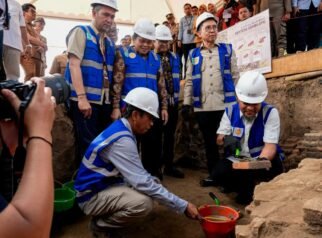 Gubernur Sulsel dan Menteri Kebudayaan Letakkan Batu Pertama Revitalisasi Benteng Somba Opu