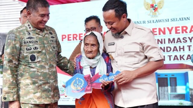 Gubernur Sulsel Hadirkan Harapan Baru bagi 40 Keluarga di Takalar Melalui Bantuan Rumah Layak Huni