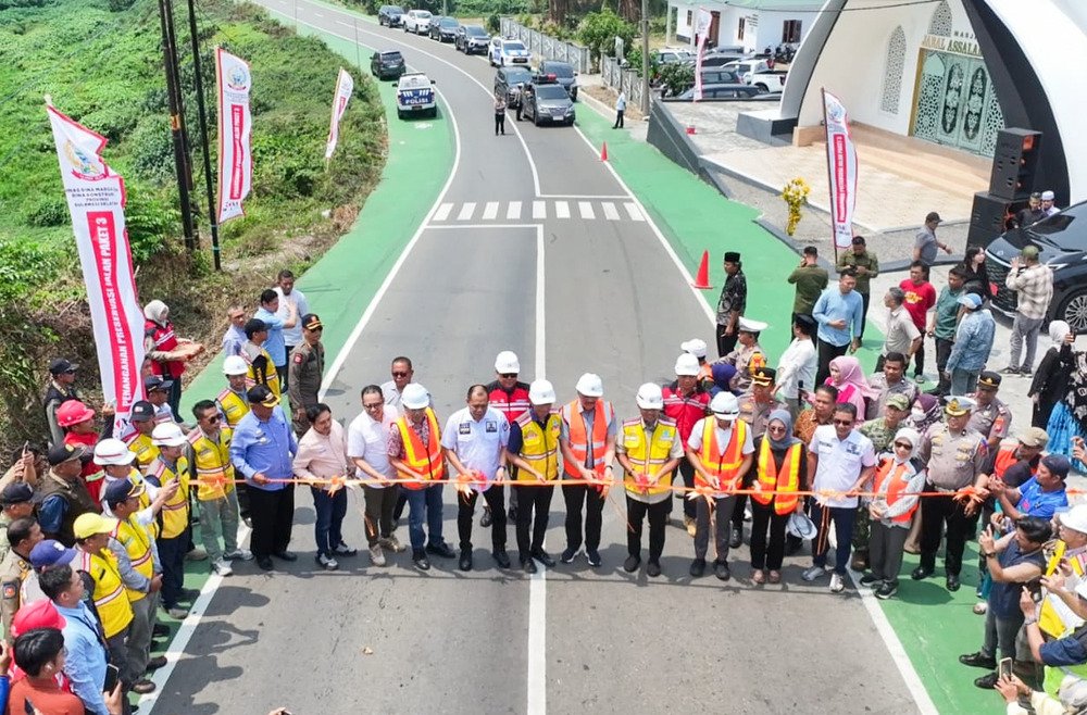 Jalan Paleteang–Malimpung–Kabere Sudah Mulus, Hubungkan Empat Kabupaten dan Layani Sekitar 800 Ribu Warga