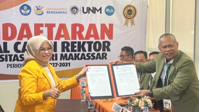 Prof Hasmyati Resmi Daftar Calon Rektor UNM, Bawa Visi Berbasis Riset dan Inovasi Global